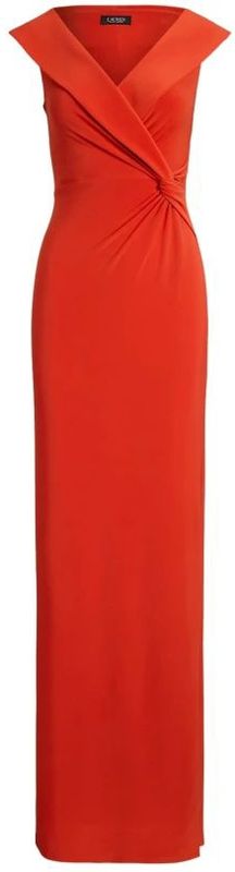 Lauren Ralph Lauren Avondjurk 'LEONIDAS'  koraal