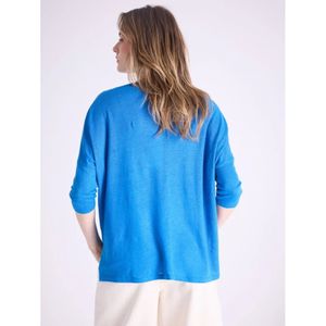 Notshy, Dames, Tops, Blauw, Maat: L