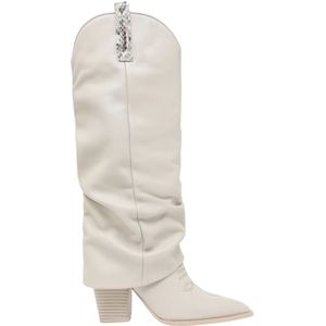 Steve Madden, Dames, Schoenen, Wit, Maat: 36 EU Leer,