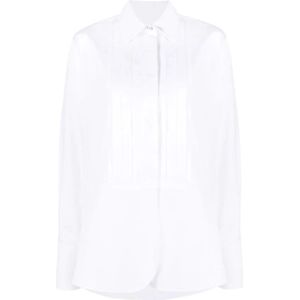 Jil Sander, Dames, Blouses & Shirts, Wit, Maat: 2XS Katoen,