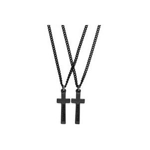 Dsquared2 Necklaces , Black , Heren , Maat: ONE Size