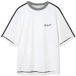 Axel Arigato, Heren, Tops, Wit, Maat: S Katoen,