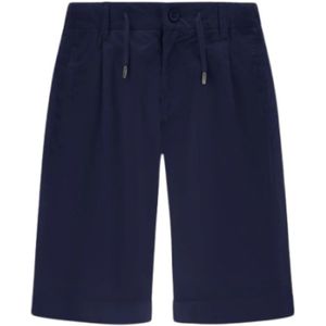 Herno, Heren, Korte broeken, Blauw, Maat: S Katoen,