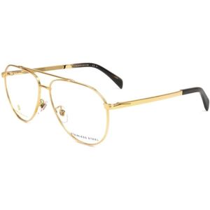 Eyewear by David Beckham, unisex, Accessoires, Geel, Maat: 58 MM
