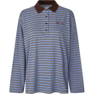 Baum und Pferdgarten, Dames, Tops, Blauw, Maat: S