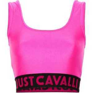 Just Cavalli, Dames, Tops, Roze, Maat: 2XS