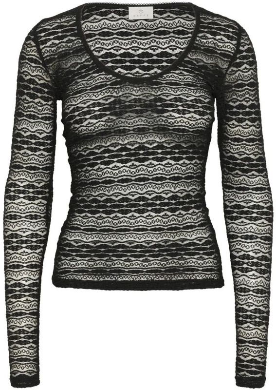 Kaffe Shirt 'Lorinda'  zwart