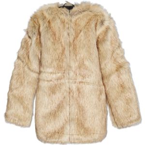 Gestuz, Dames, Jassen, Beige, Maat: XS Acryl,