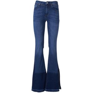 Relish, Dames, Jeans, Blauw, Maat: W28 Denim,