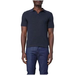 Brooksfield, Heren, Tops, Blauw, Maat: 3XL