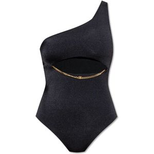 Dsquared2, Dames, Badkleding, Zwart, Maat: 2XS