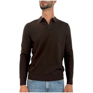 Saint Barth, Heren, Truien, Bruin, Maat: L Wol,