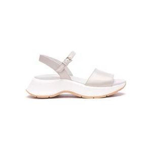 Hogan Zomerse Instap Sandalen , White , Dames , Maat: 36 1/2 EU