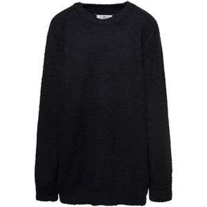 Maison Margiela, Dames, Truien, Zwart, Maat: XS Katoen,