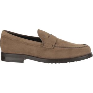 Tod's, Heren, Schoenen, Bruin, Maat: 39 1/2 EU Suède,