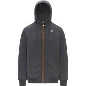 K-Way, Heren, Sweatshirts & Hoodies, Grijs, Maat: L Poliester,