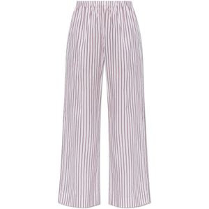 By Malene Birger, Dames, Broeken, Wit, Maat: XS Katoen,