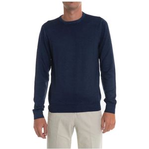 Gran Sasso, Heren, Truien, Blauw, Maat: 4XL Wol,