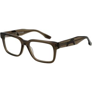 Trussardi - Rechthoekig Optisch Montuur - Bruin - Unisex