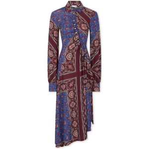 Rabanne, Dames, Jurken, Veelkleurig, Maat: 2XS Jersey,