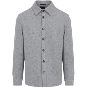 Zegna, Heren, Truien, Grijs, Maat: L Zijde,