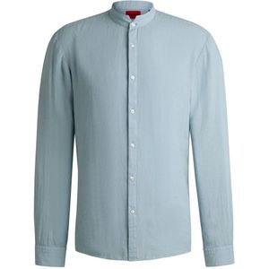 Hugo, Heren, Overhemden, Blauw, Maat: XL