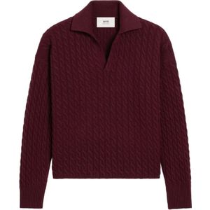 Ami Paris, Heren, Truien, Rood, Maat: XL