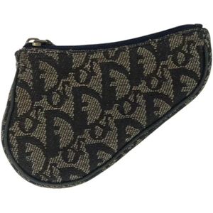 Dior Vintage, Dames, Pre-owned, Blauw, Maat: ONE Size