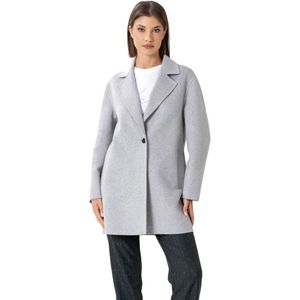 Kocca, Dames, Mantels, Grijs, Maat: L