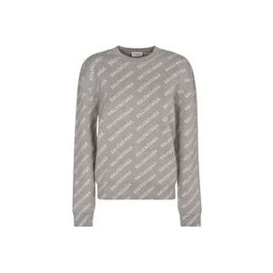 Balenciaga Sweatshirt , Gray , Dames , Maat: XS