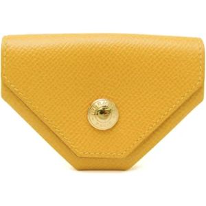 Hermès Vintage, Dames, Pre-owned, Geel, Maat: ONE Size Leer,