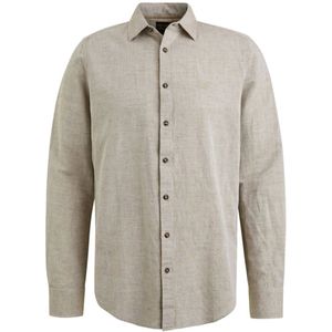 PME Legend, Heren, Overhemden, Bruin, Maat: 2XL Katoen,