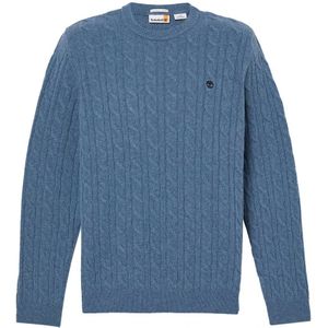 Timberland, Heren, Truien, Blauw, Maat: XL Wol,