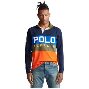 Polo Ralph Lauren, Heren, Tops, Veelkleurig, Maat: M Katoen,
