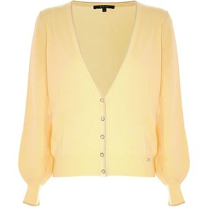 Kocca, Dames, Truien, Geel, Maat: S Wol,