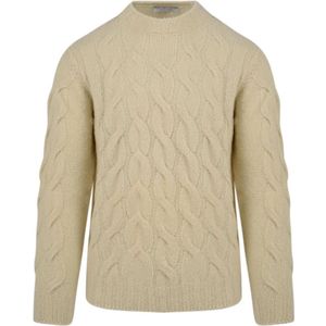 Filippo De Laurentiis, Heren, Truien, Beige, Maat: XL