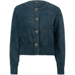 Zero, Dames, Truien, Blauw, Maat: XS