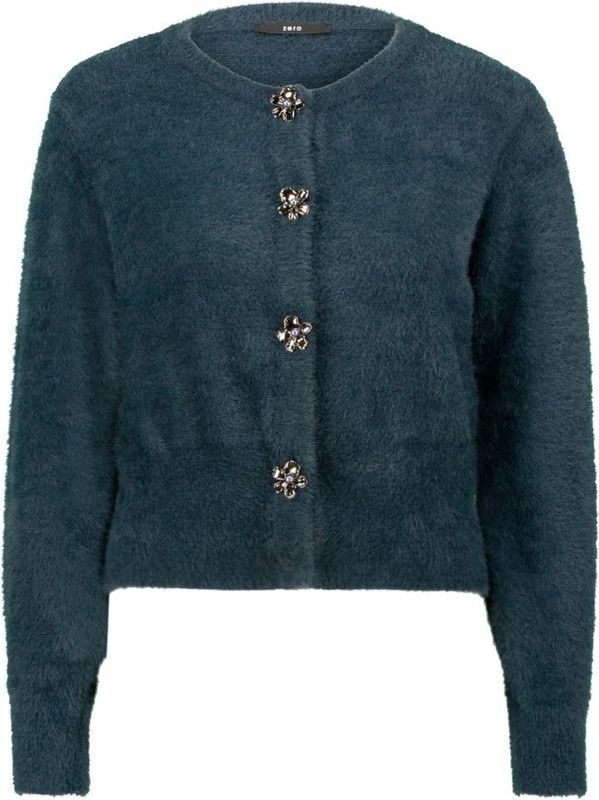 Zero, Dames, Truien, Blauw, Maat: XS