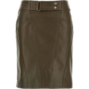 Tom Ford, Dames, Rokken, Groen, Maat: 2XS
