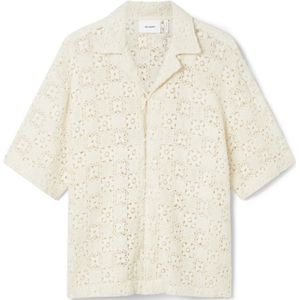 Axel Arigato, Heren, Overhemden, Beige, Maat: L Katoen,