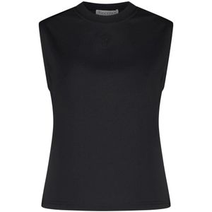 JW Anderson, Dames, Tops, Zwart, Maat: S Poliester,