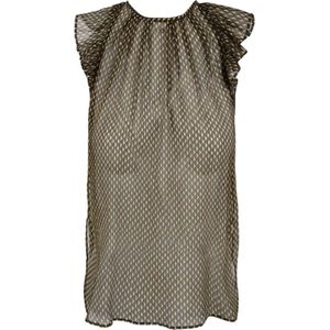 Aspesi, Dames, Blouses & Shirts, Groen, Maat: S