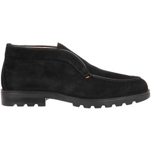 Santoni, Heren, Schoenen, Zwart, Maat: 41 EU Suède,