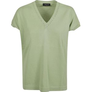 Fabiana Filippi, Dames, Truien, Groen, Maat: XS Katoen,