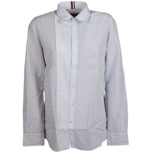 Tommy Hilfiger, Heren, Overhemden, Wit, Maat: S