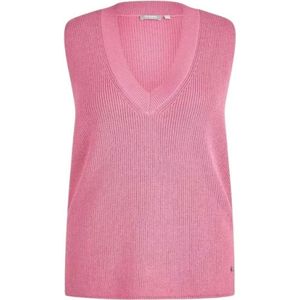 Rabe, Dames, Truien, Roze, Maat: 3XL