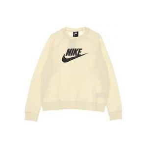 Nike Essential Crew HBR Sweatshirt , Beige , Dames , Maat: XS