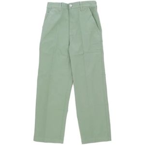 Obey, Dames, Broeken, Groen, Maat: W30