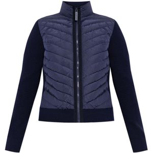 Canada Goose, Dames, Truien, Blauw, Maat: L Leer,