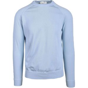 Filippo De Laurentiis, Heren, Truien, Blauw, Maat: L Katoen,